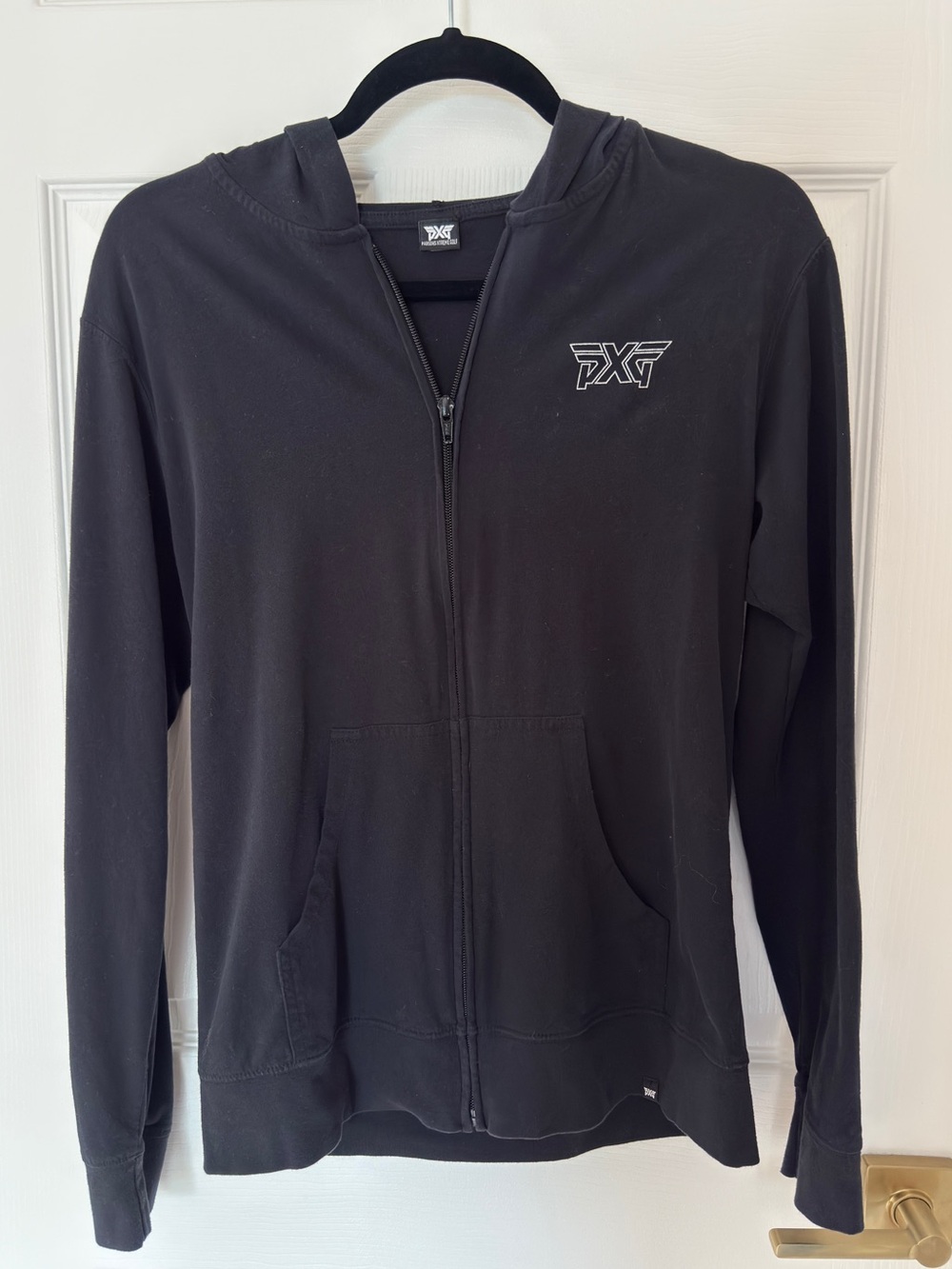PXG Women's Black Full-Zip Hoodie Jacket